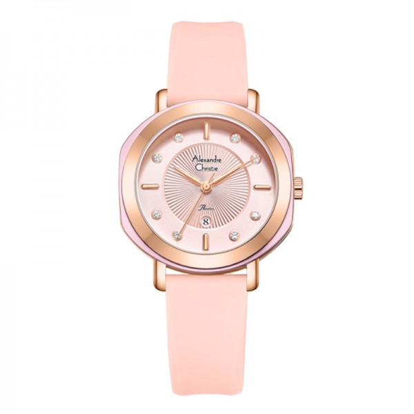 Alexandre Christie AC 2991 Rosegold Pink LDRRGPN